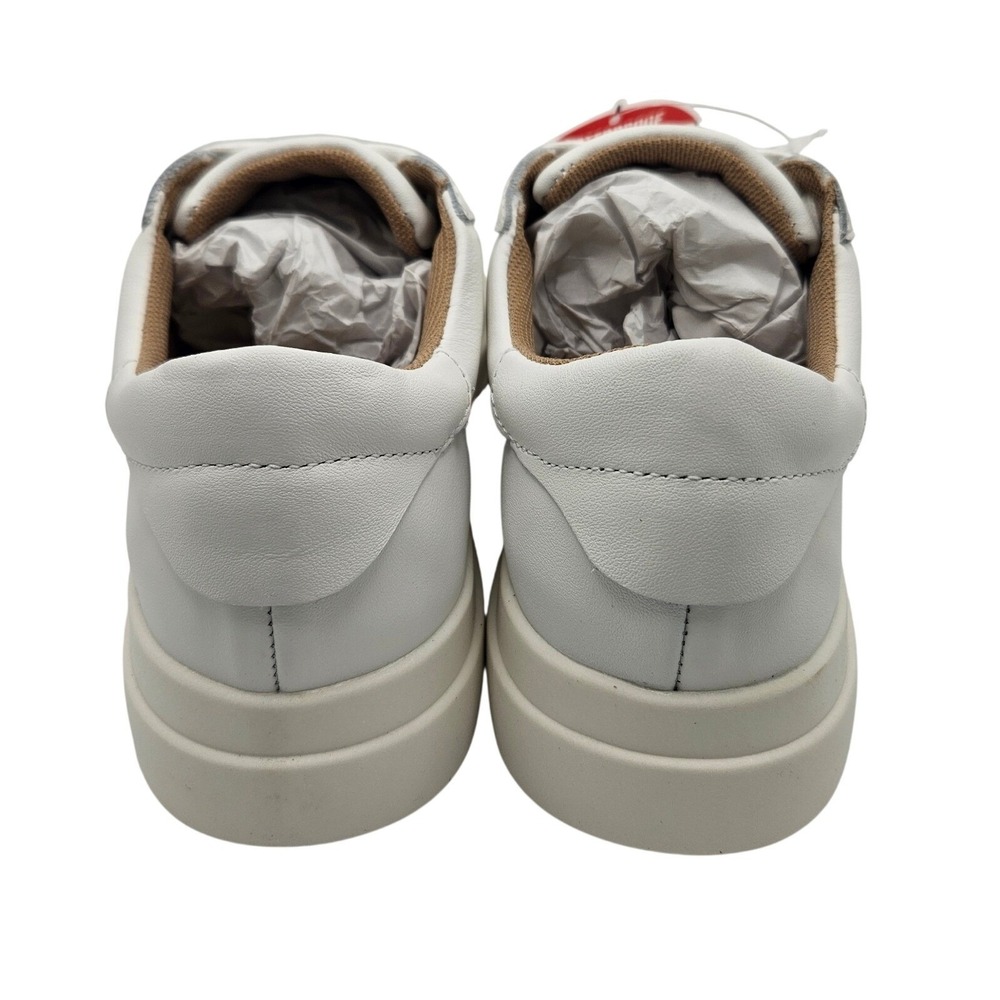 Blondo Venna White Leather Waterproof Platform Sneakers VENN01SD 107 Womens 7.5 - Picture 4 of 6